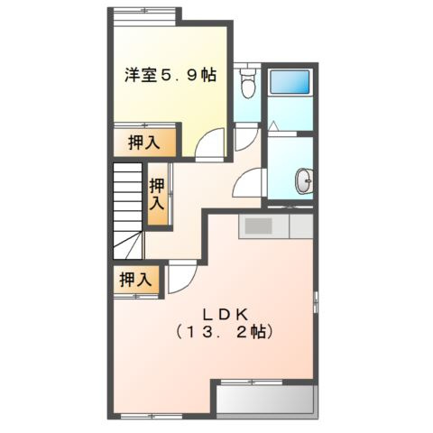 オーガスタＢの間取り