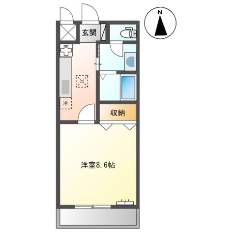 サニーコートの間取り