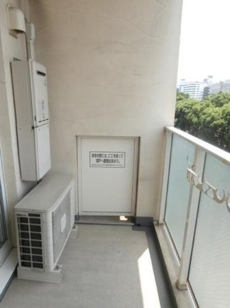 HF久屋大通レジデンスのバルコニー