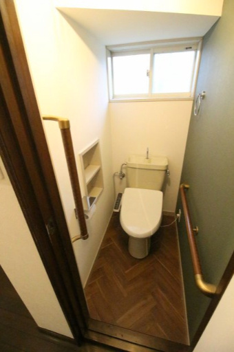 パレOY小谷田のトイレ|ゆったりとした空間のトイレです