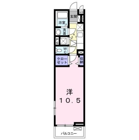 コンフォート丸友の間取り