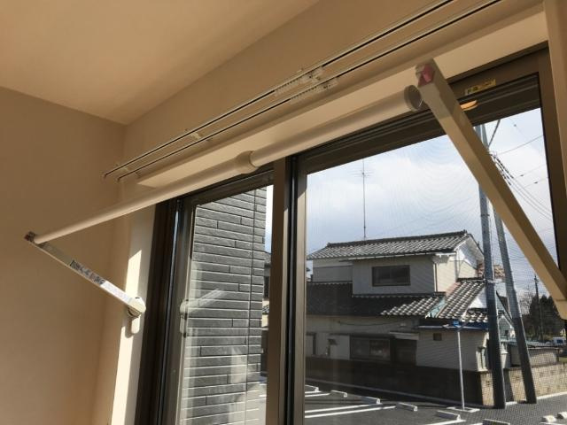 入間市狭山台　アパートＢ棟新築工事のその他|布団干し兼用室内干しホスメイト（イメージ）