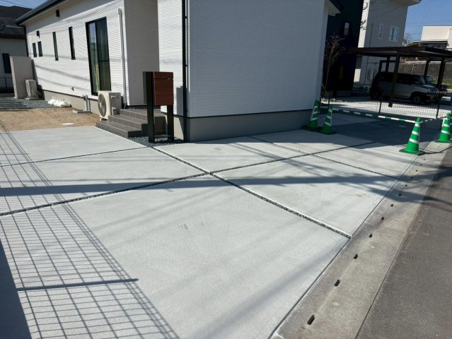 久留米建設　筑後市徳久の駐車場