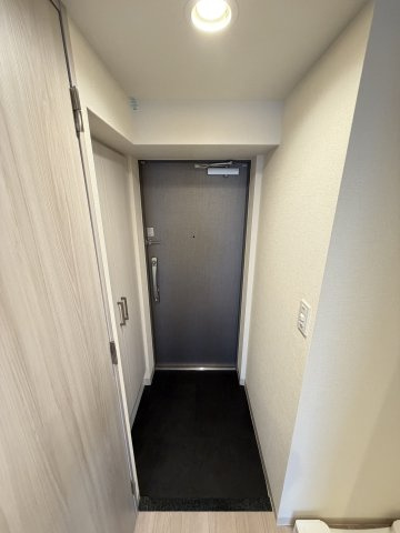 ファステート難波ミライズの玄関