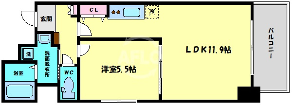 レオンコンフォート本町東の間取り|レオンコンフォート本町東　間取り