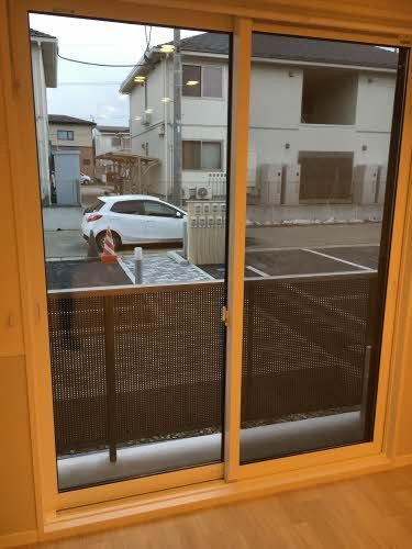 ソワサントゥディザンＢのバルコニー