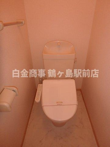 メゾン・アンソレイユⅢのトイレ