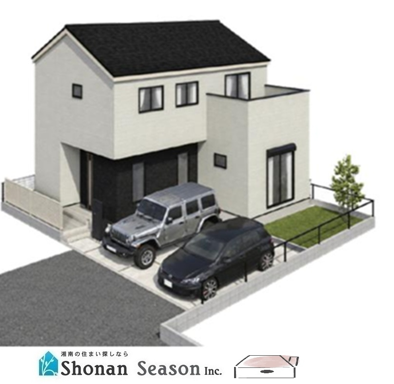 平塚市入野01期　全3棟　3号棟の外観|外観イメージ。