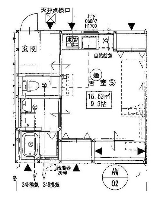 Ｍハイツの間取り