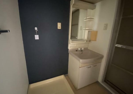 第2双葉マンションの独立洗面台