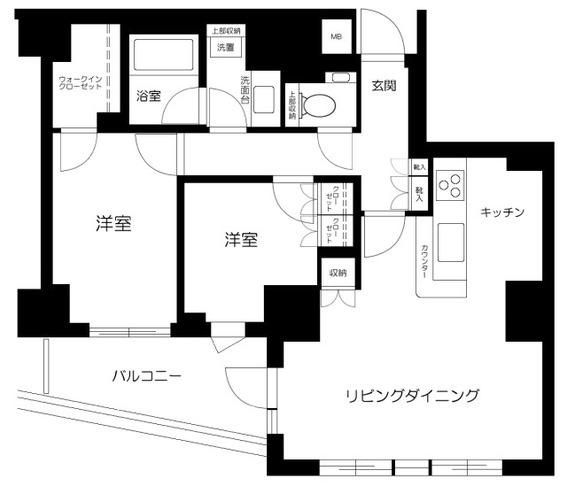 新宿区市谷薬王寺町のマンションの画像