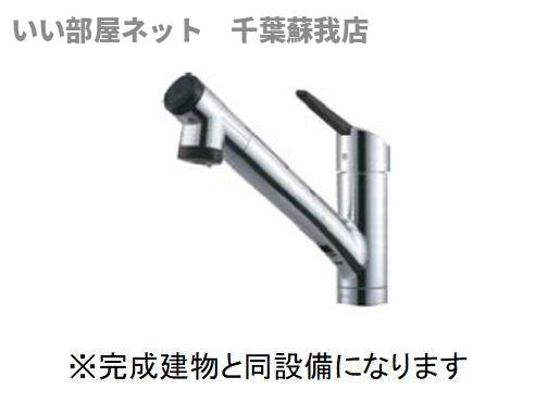 ハレ　ポロカ　Ⅰのキッチン|キッチンで掃除もラクラク