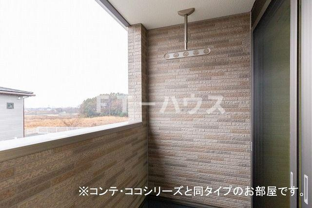ヴィア　ラッテアのバルコニー