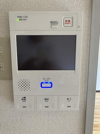 ピーチヒル加茂のセキュリティ