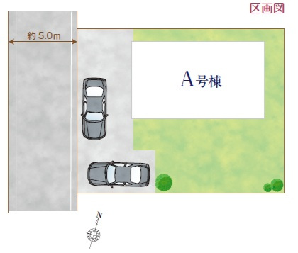千葉市中央区花輪町３８番の区画図