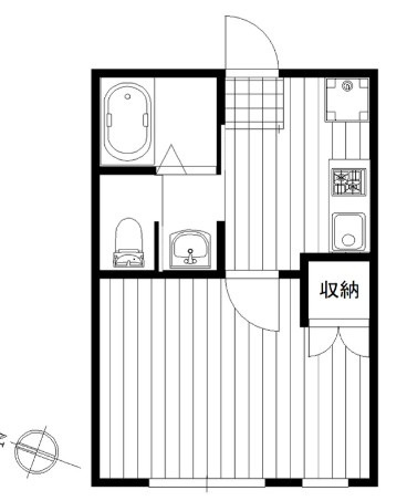 船橋市薬円台４丁目のアパートの間取り