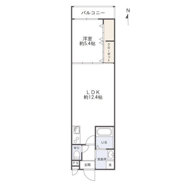 フジパレス塚本の間取り