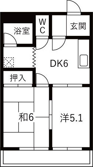 レスト上郷の間取り