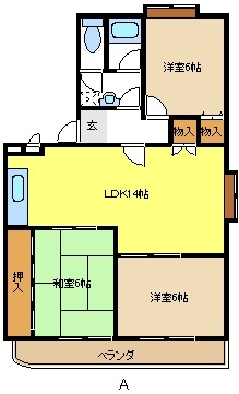 グリーンロワールの間取り