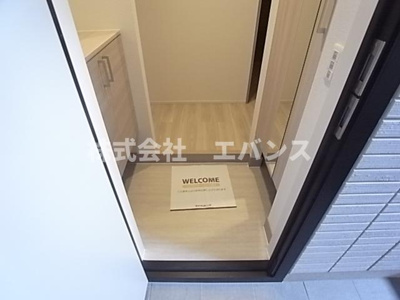 【玄関】 | D-ROOM末広Ⅰ　B | きれいな玄関です