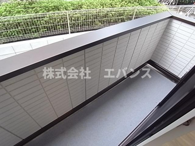 【バルコニー】 | D-ROOM末広Ⅰ　B | 陽当たり良好なバルコニーです