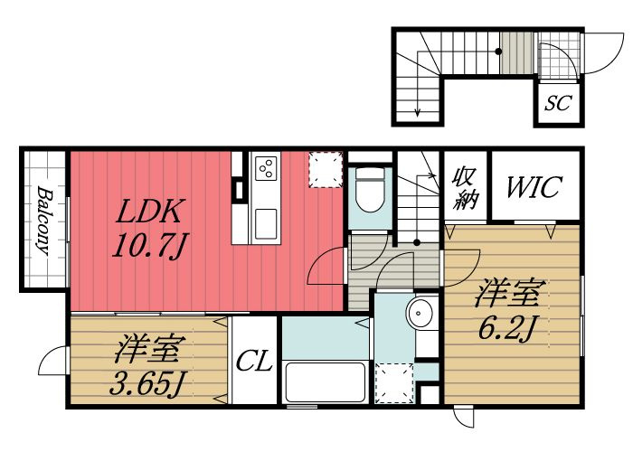 【間取り】