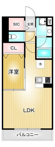 ポルタニグラ千種|名古屋市の賃貸ならMy賃貸の間取り|ポルタニグラ千種