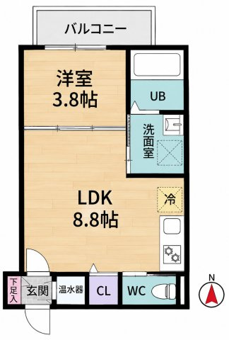 アーク美沢の間取り