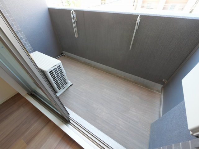 大阪市天王寺区空堀町の賃貸マンションのバルコニー