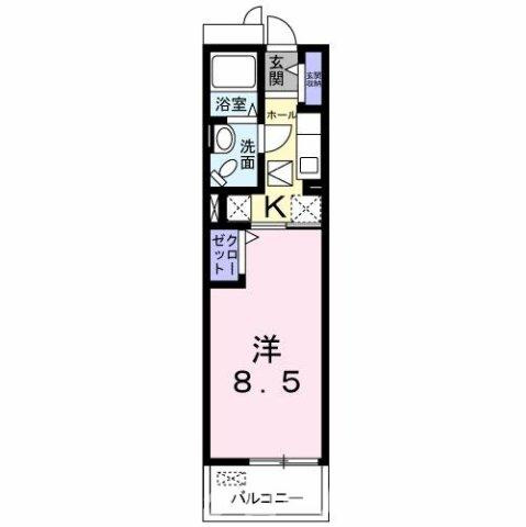 レガシーガーデンⅣ　Ａの間取り