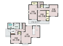 富士見市水谷東3丁目　新築一戸建住宅　全1棟　(丸井志木店)の画像