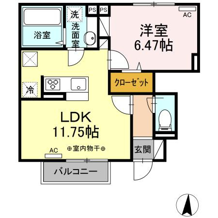 エタニティの間取り