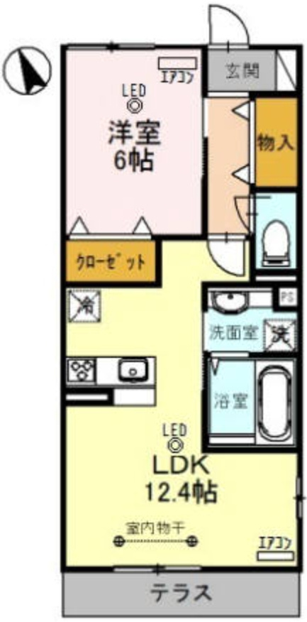ノワイエ2の間取り