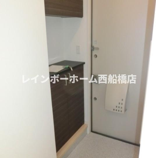 メゾン幕張Aの玄関