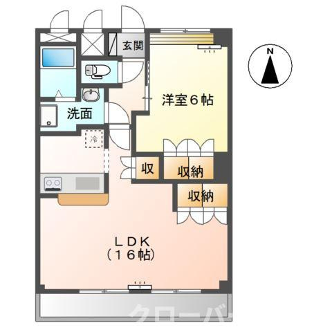 エル　２２の間取り