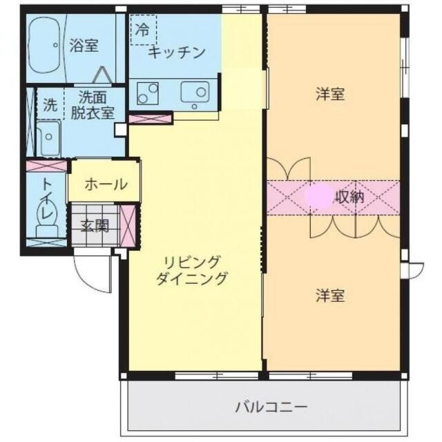 カサ　デル　ソルの間取り