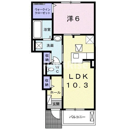 サルサージュⅠの間取り|間取図