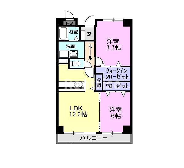 ジェルメ・アンジュの間取り|間取図