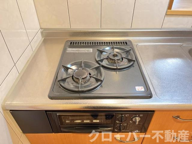 サンシャイン　フジのキッチン|2口ガスコンロ