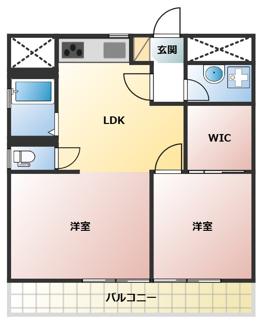 今枝ビルの間取り