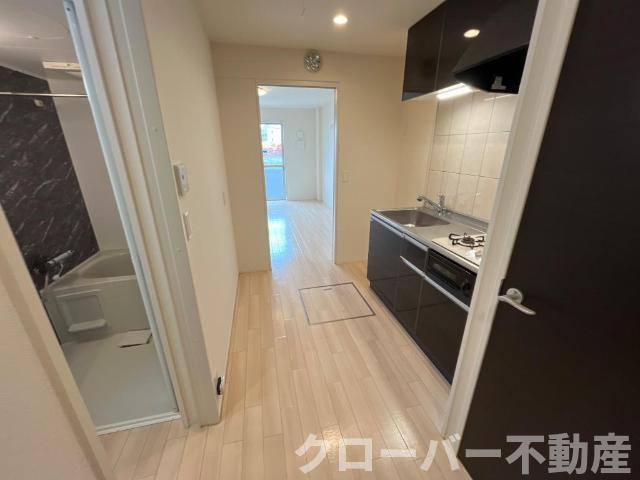 サンパレス東山崎の内装|廊下