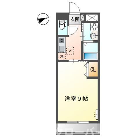 サンパレス東山崎の間取り