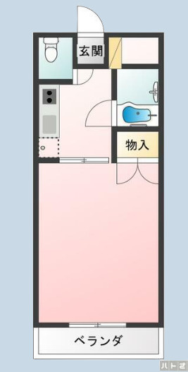 センターハイツの間取り