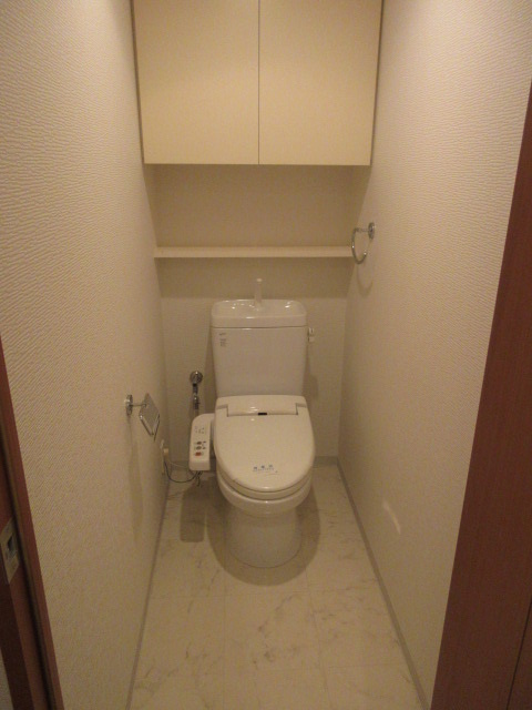 日神デュオステージ池袋のトイレ|落ち着いた色調のトイレです