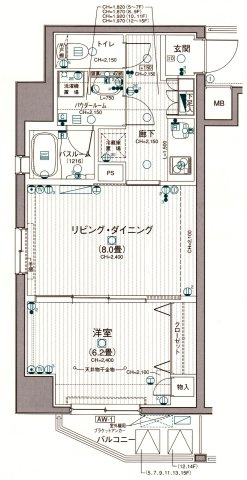 日神デュオステージ池袋の間取り