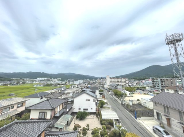 サンフィールド篠栗Ⅱのバルコニー|南東側バルコニー