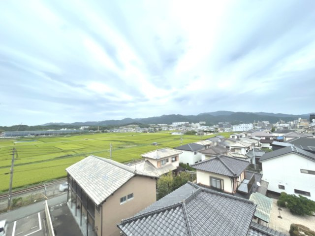 サンフィールド篠栗Ⅱの展望|南東側バルコニーからの眺望になります