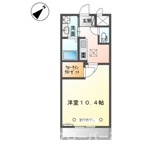メルヴェーユの間取り