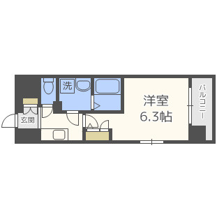エスリード梅田グランノースの間取り
