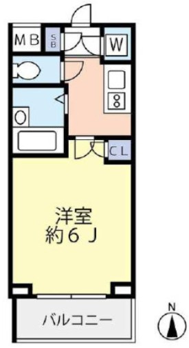 パレホームズ東伏見の間取り